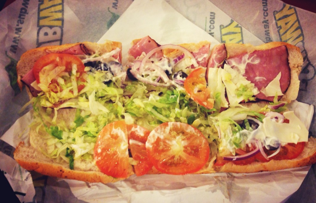 My Fave combination of subway! yum!
